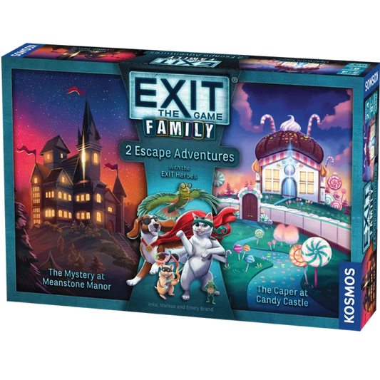 Exit - 2 Escape Adventures - The Mystery at Meanstone Manor and The Caper at Candy Castle