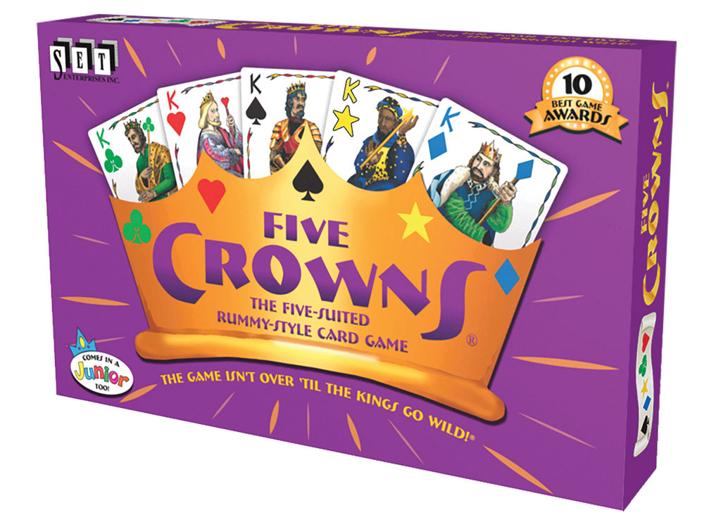 Five Crowns - 5 Suited Rummy Style Card Game