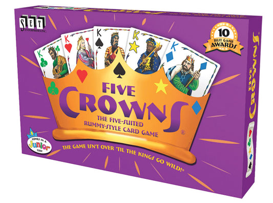 Five Crowns - 5 Suited Rummy Style Card Game