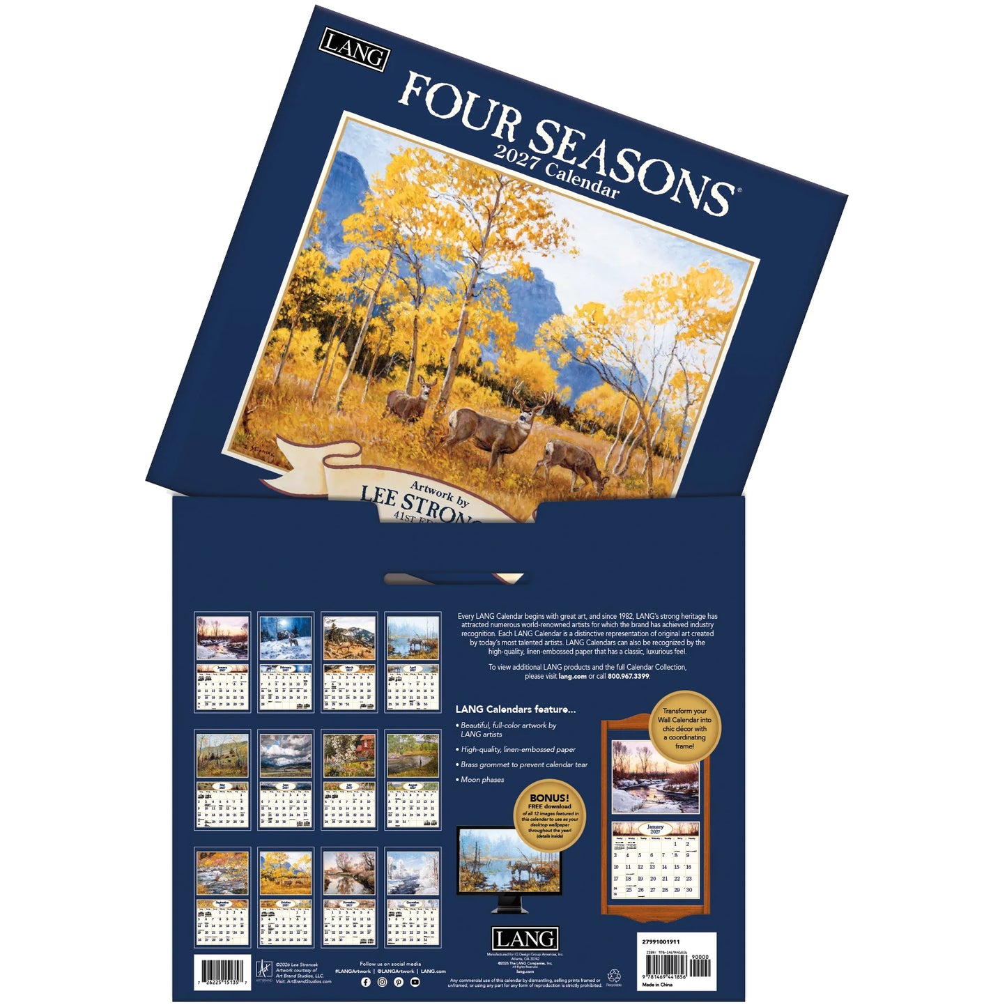Lang Calendar - Four Seasons - Lee Stroncek