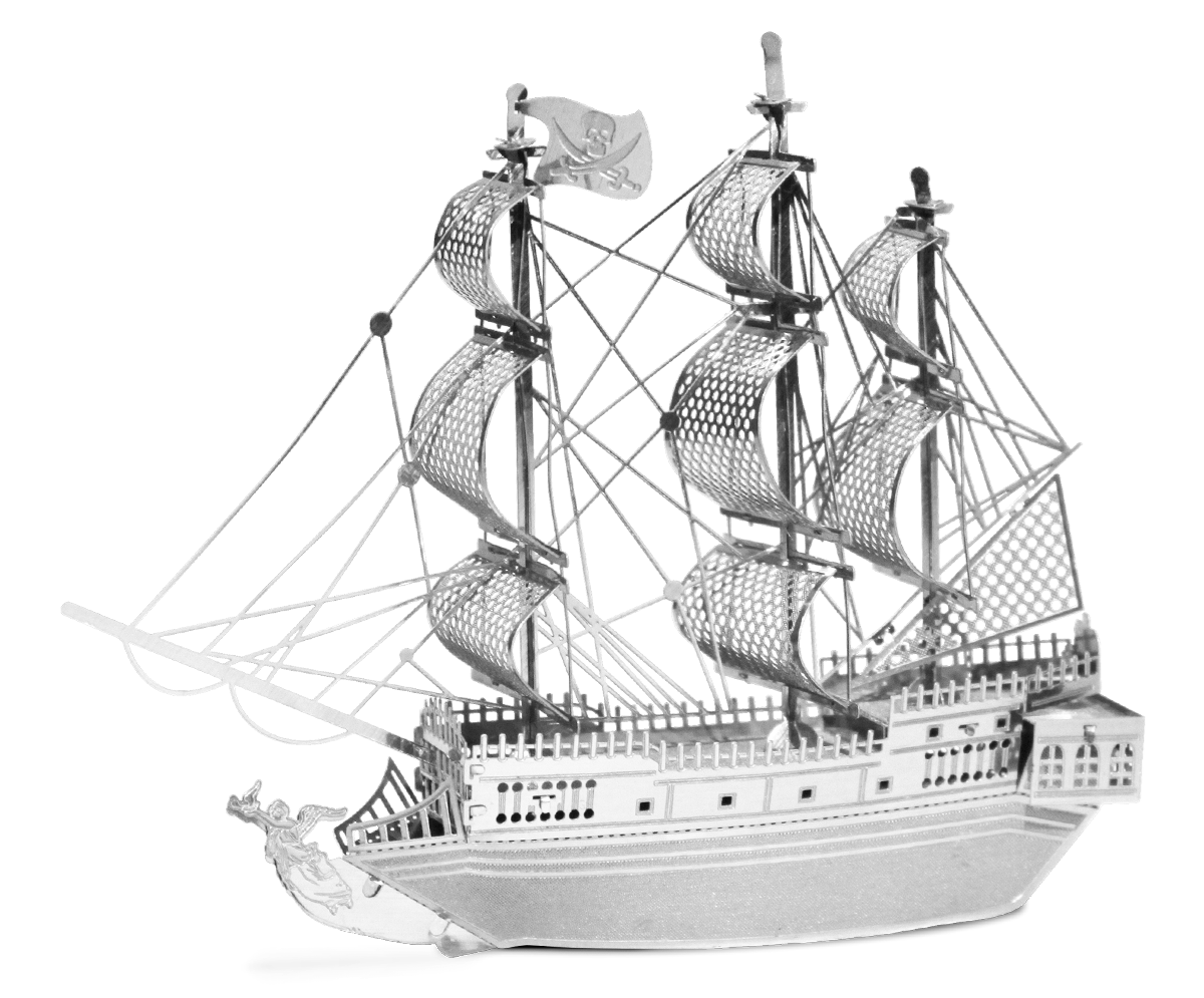Metal Earth - The Black Pearl - Steel Model Kit