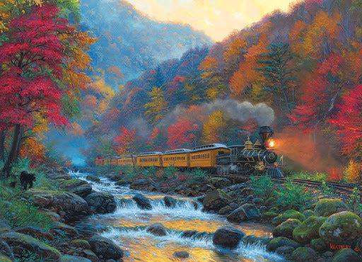 Smoky Train - 1000 Piece Cobble Hill Puzzle