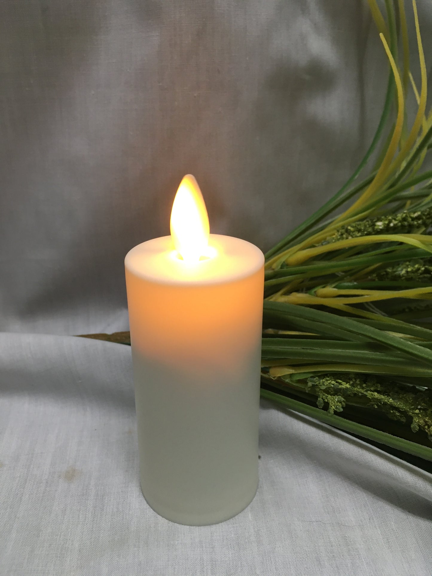 Ivory - Votive Reallite Flameless Candle - 1.5 x 3 inch with Timer - moving flame