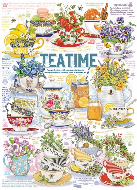 Tea Time - 1000 Piece Cobble Hill Puzzle
