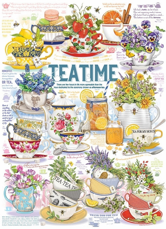 Tea Time - 1000 Piece Cobble Hill Puzzle