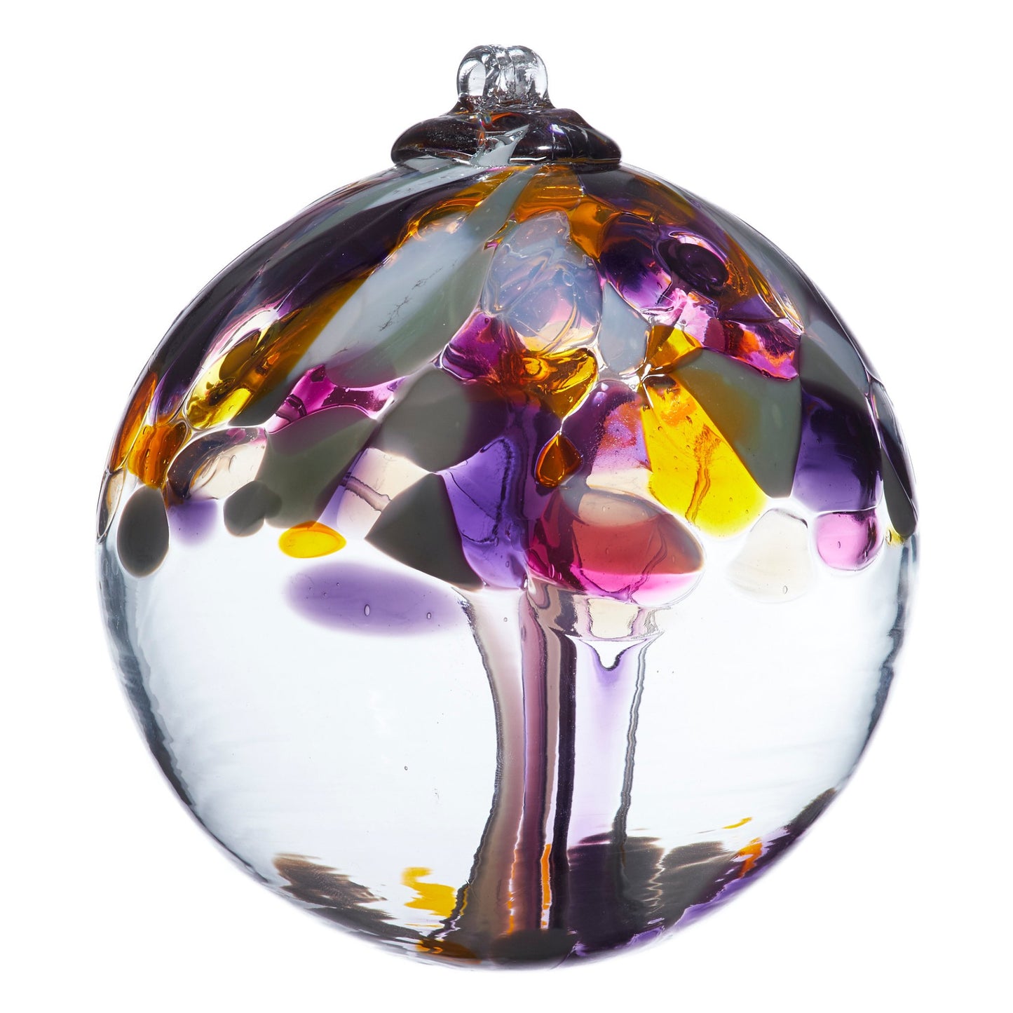 2" Tree of Enchantment Friendship Ball - Grandparents - Canadian Blown Glass