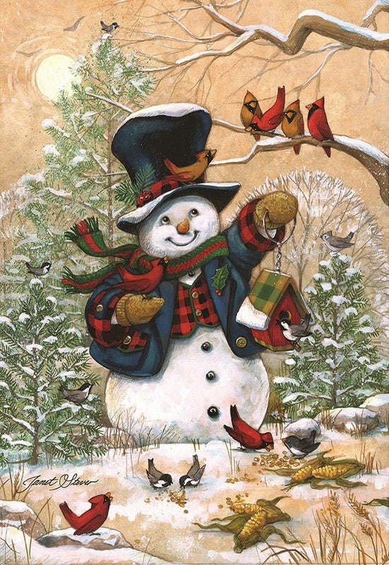 Winter Friends - Garden Flag - 12.5 " x 18" - Briarwood Lane