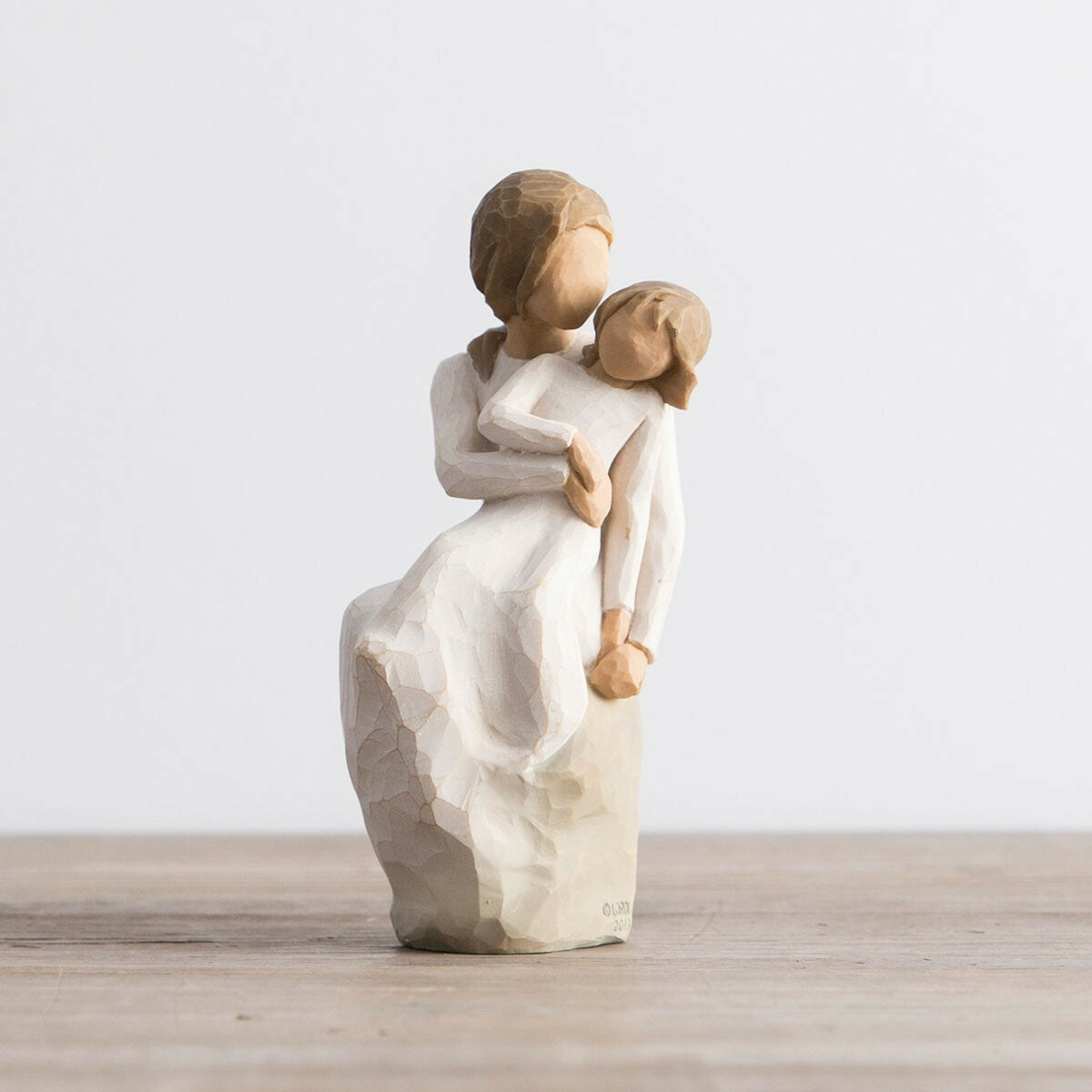 Willow Tree: Mother / Daughter - Mother with daughter on lap - fun loving design