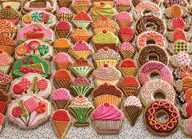 Sweet Treats - Family Pieces - 350 piece Cobble Hill Puzzle