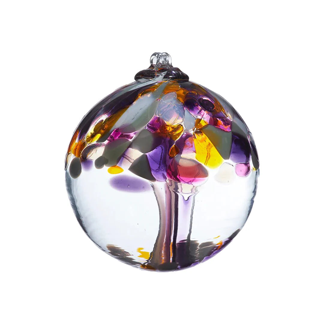 2" Tree of Enchantment Friendship Ball - Grandparents - Canadian Blown Glass