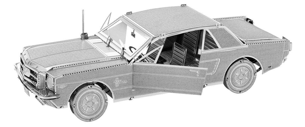 Metal Earth - 1965 Ford Mustang - Steel Model Kit - 2 Sheet Model