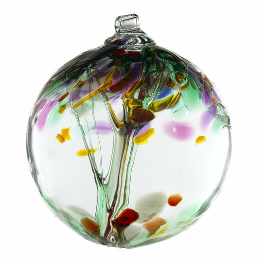 2" Tree of Enchantment Friendship Ball - Remembrance - Canadian Blown Glass