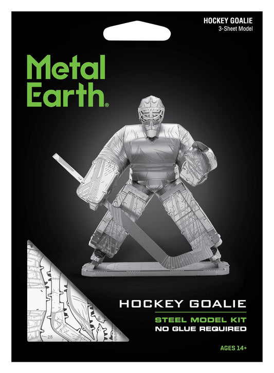 Metal Earth - Hockey Goalie - Steel Model Kit - 3 Sheet Model