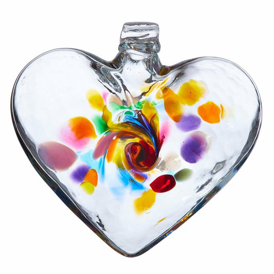 3" Heart of Joy - Canadian Blown Glass