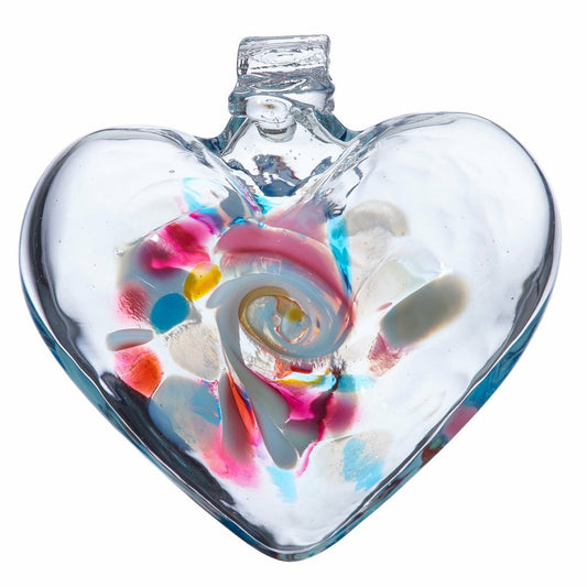 3" Heart of Memories - Canadian Blown Glass