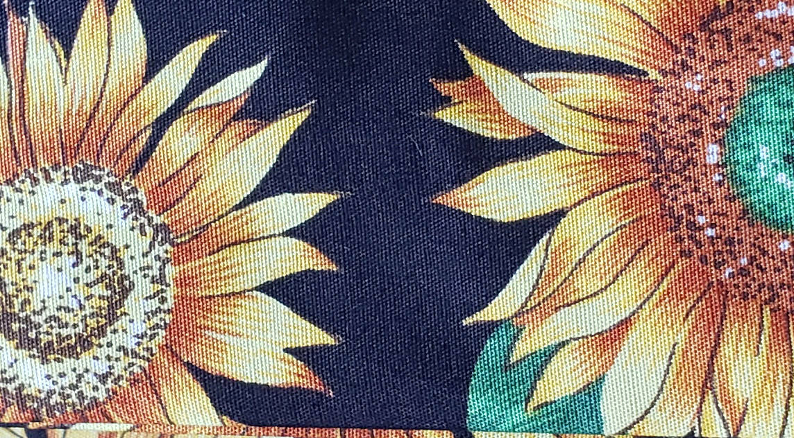 Heat Guard Cooling Tie - Sunflowers - Handmade in Canada