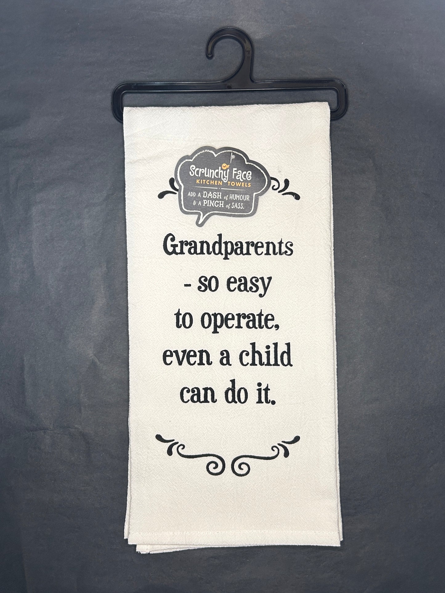 Kitchen Towel - Grandparents - 100% Cotton