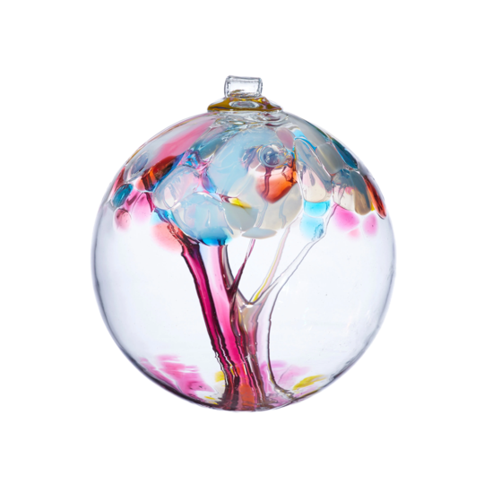 2" Tree of Enchantment Friendship Ball - Memories - Canadian Blown Glass