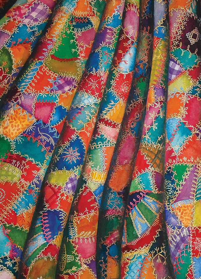 Crazy Quilt - 1000 Piece Cobble Hill Puzzle