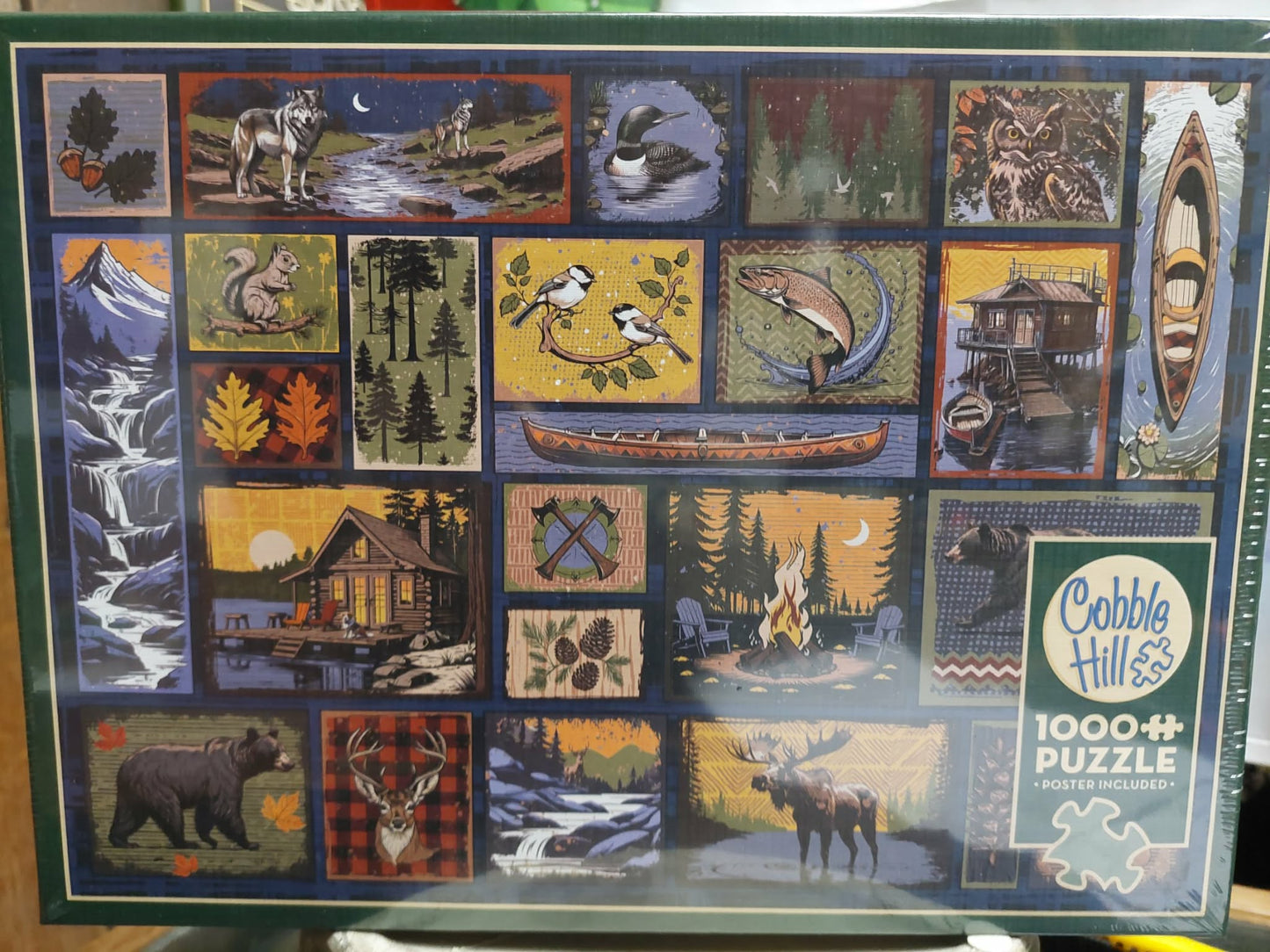 Woodcraft - 1000 Piece Cobble Hill Puzzle