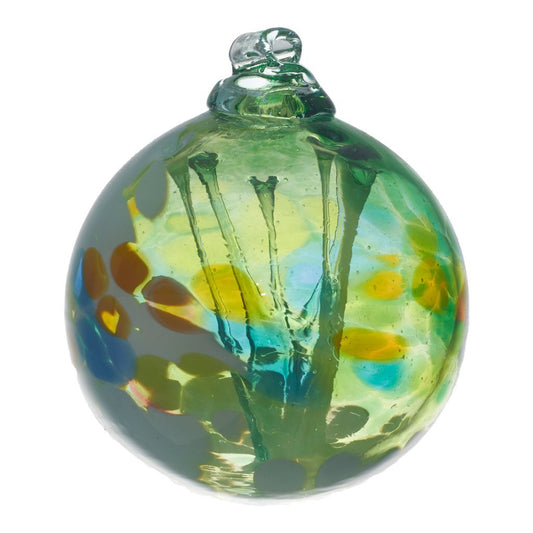 3" Fairy Orb Friendship Ball - Forest Fairy - Canadian Blown Glass
