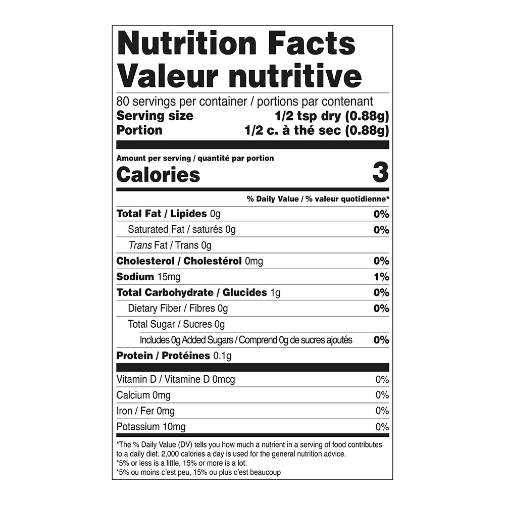 Chilled Dip Mix - Roasted Garlic - Canister - Prepared in Canada