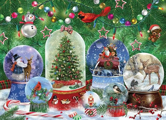 Snow Globes - 500 piece Cobble Hill Puzzle