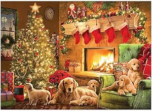 Cozy Fireplace - 1000 Piece Cobble Hill Puzzle