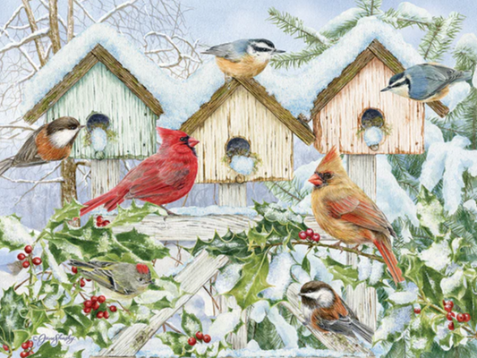 Winter Chorus - Easy Handling - 275 piece Cobble Hill Puzzle