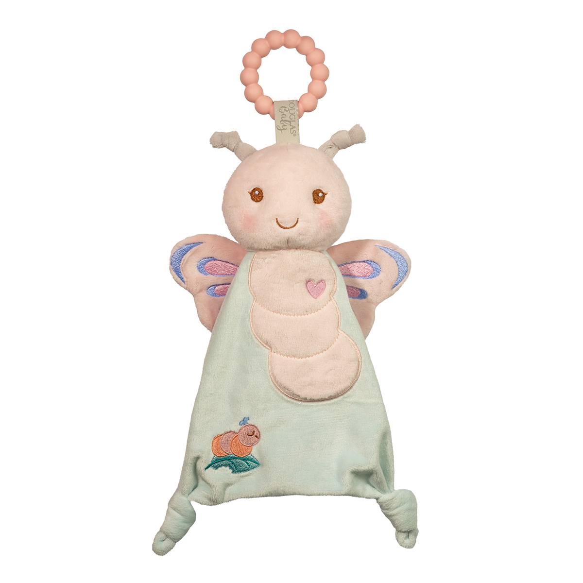 Bria Butterfly - Teether Blanket - Lil' Sshlumpie - 13 inch - Douglas Baby