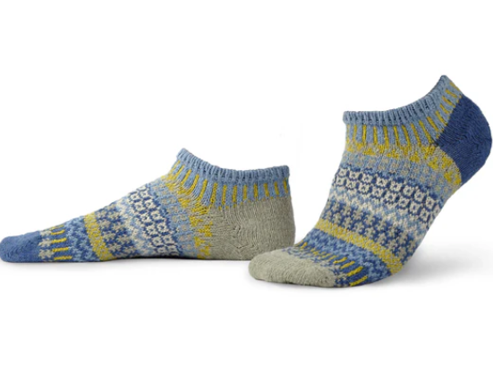 Chicory - Large - Mismatched Ankle Socks - Solmate Socks