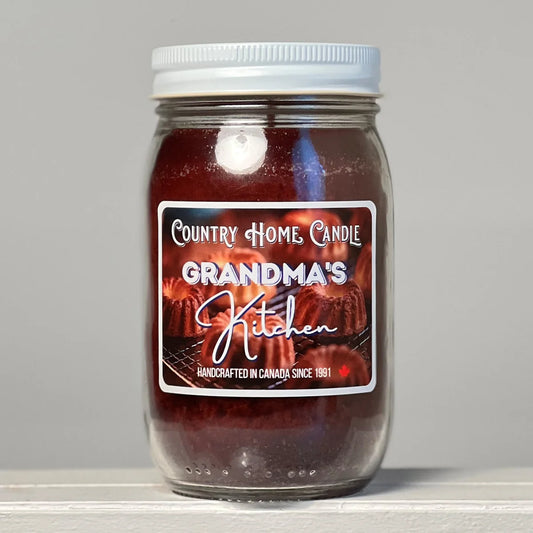 Grandma's Kitchen - Small Jar - Country Home Candle