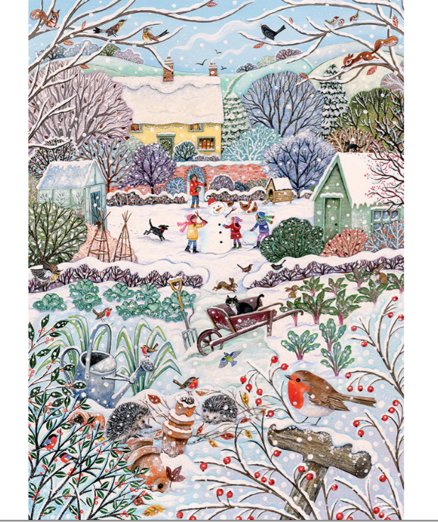 Winter Holidays - 500 Piece Cobble Hill Puzzle