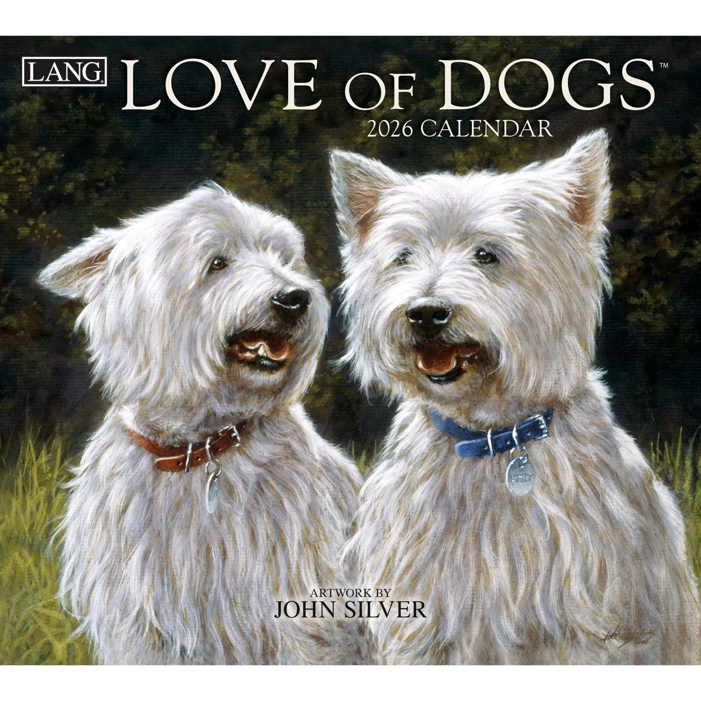Lang Calendar - Love of Dogs - John Silver