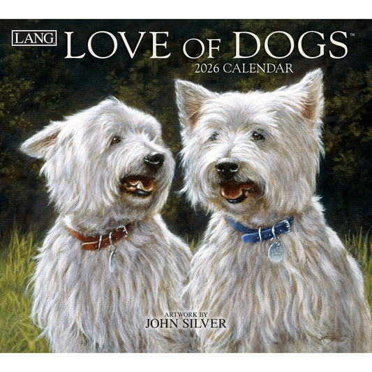 Lang Calendar - Love of Dogs - John Silver