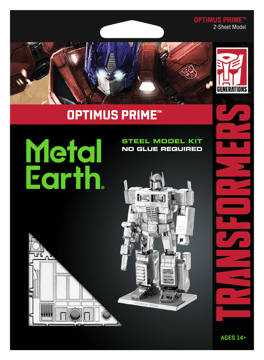 Metal Earth - Optimus Prime - Transformers - Steel Model Kit - 2 Sheet Model