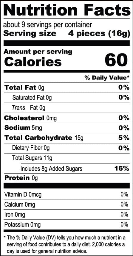 Ginger Chews - Lemon - 144 g. - Bali's Best