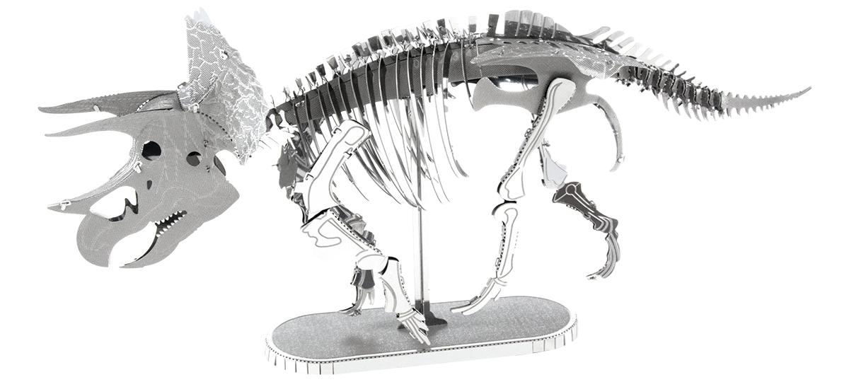 Metal Earth - Triceratops - Steel Model Kit