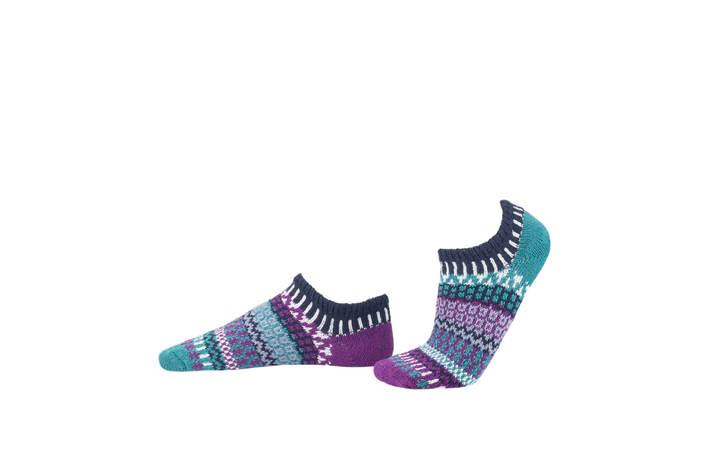 Moonstone - Medium - Mismatched Ankle Socks - Solmate Socks