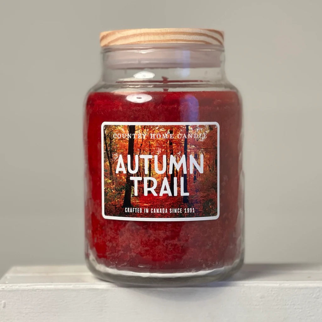 Autumn Trail - Large Jar - Country Home Candle