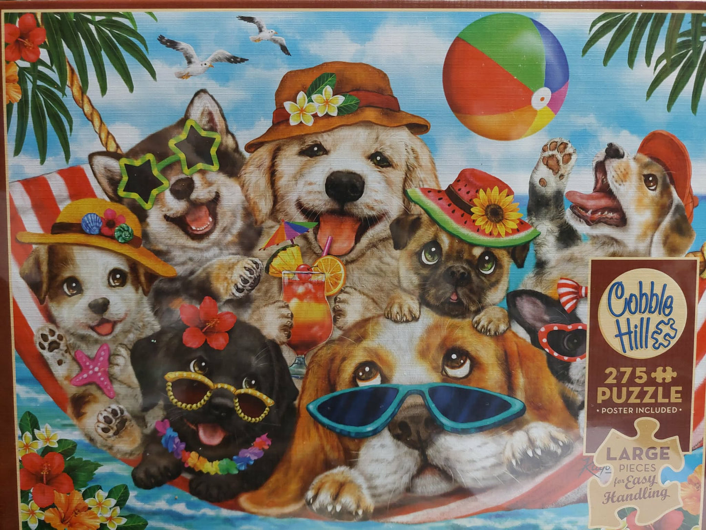 Hammock Party - Easy Handling - 275 piece Cobble Hill Puzzle