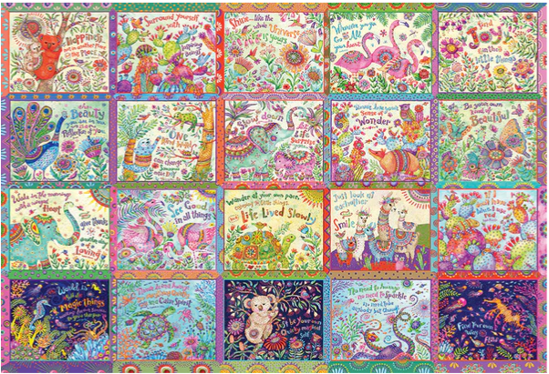 Happy Thoughts - 2000 Piece Cobble Hill Puzzle