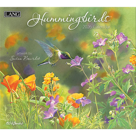 Lang Calendar - Hummingbirds - Susan Bourdet