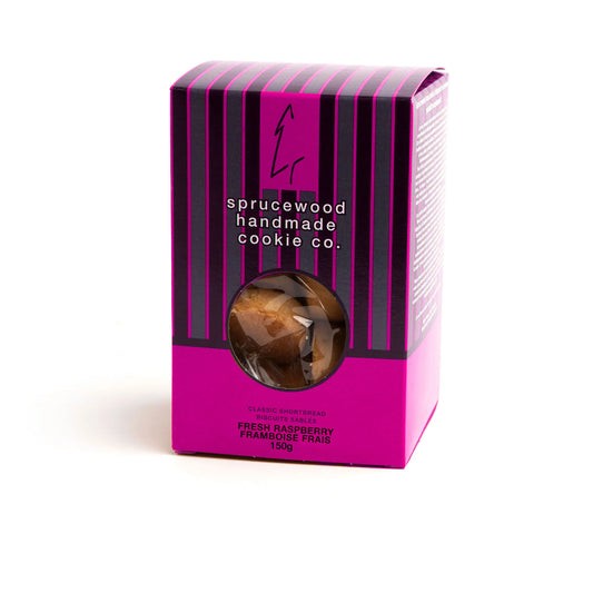 Shortbread Cookie - Fresh Raspberry - Sprucewood Homemade Cookie Co.