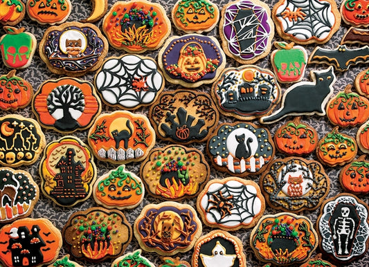 Halloween Cookies - 1000 Piece Cobble Hill Puzzle