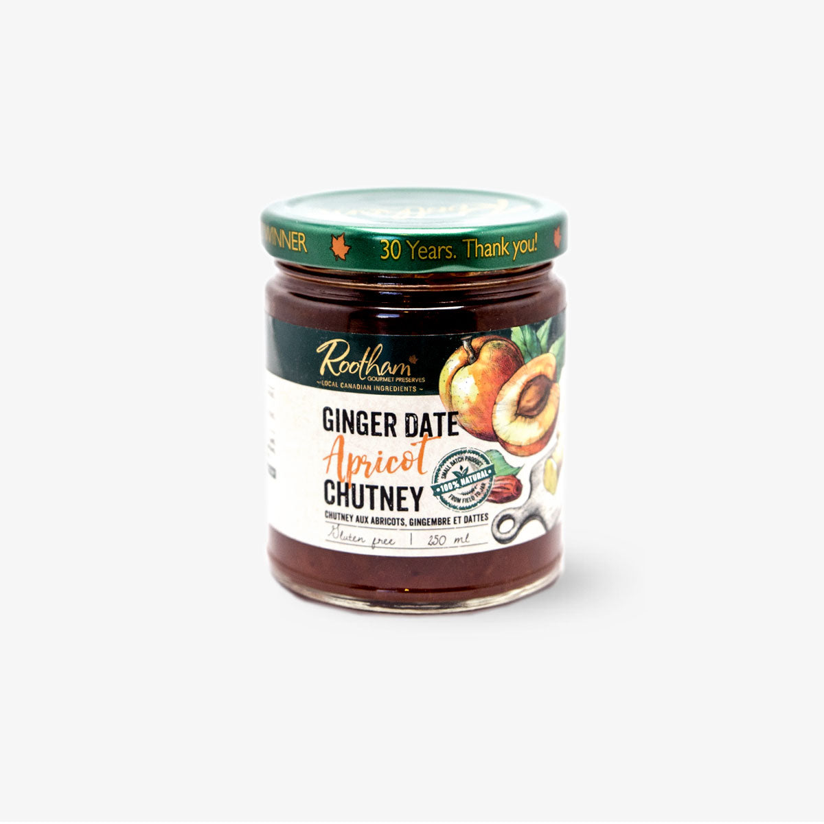 Ginger Date Apricot Chutney - 270 ml