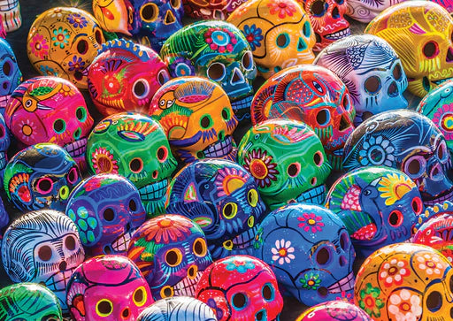 Colorful Skulls - 1000 Piece - Enjoy Puzzle