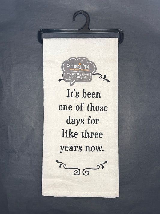 Kitchen Towel - Those Days - 100% Cotton