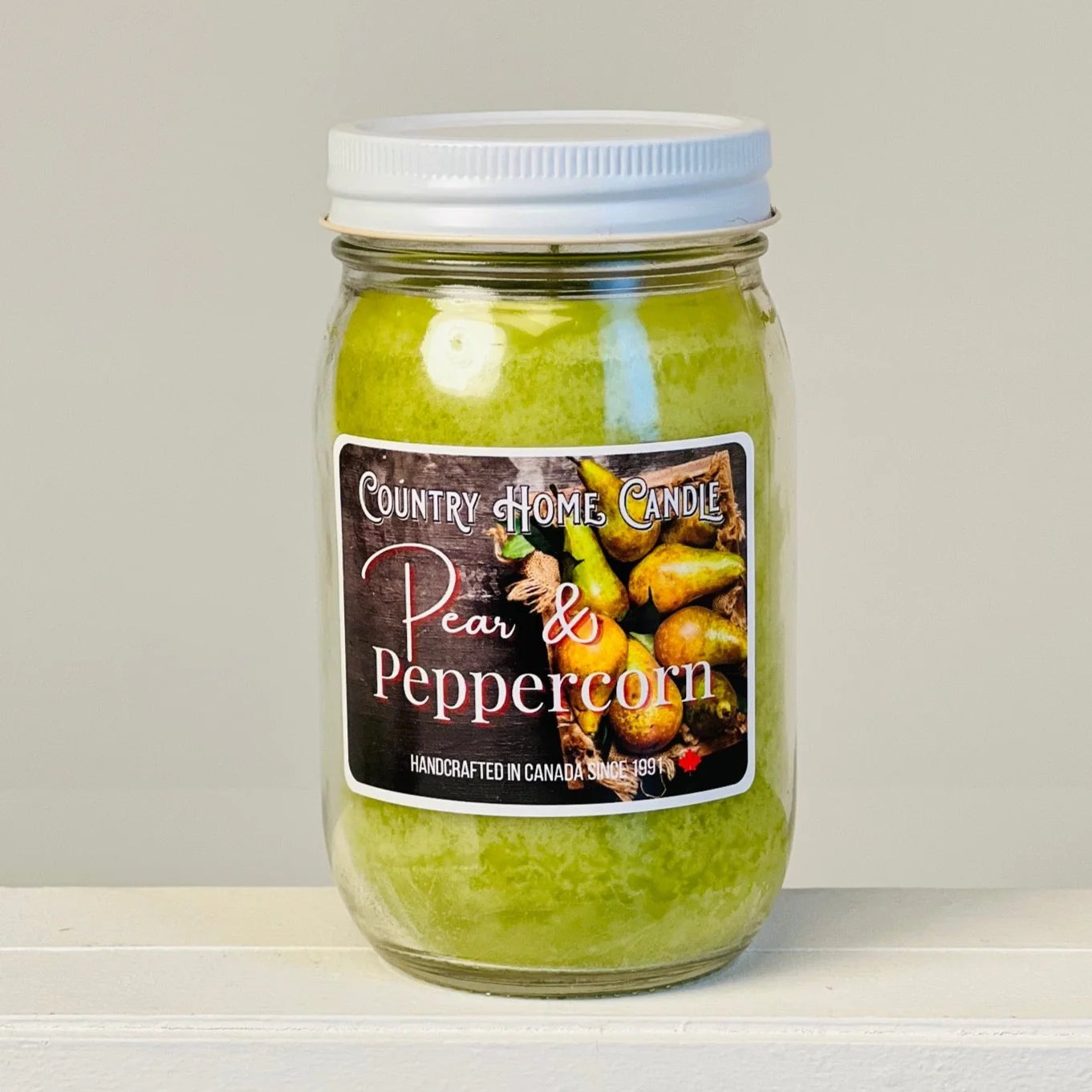 Pear and Peppercorn - Small Jar - Country Home Candle