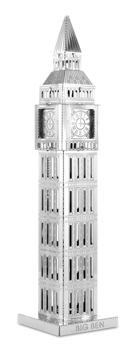 Metal Earth - Big Ben - Steel Model Kit - 1 Sheet Model